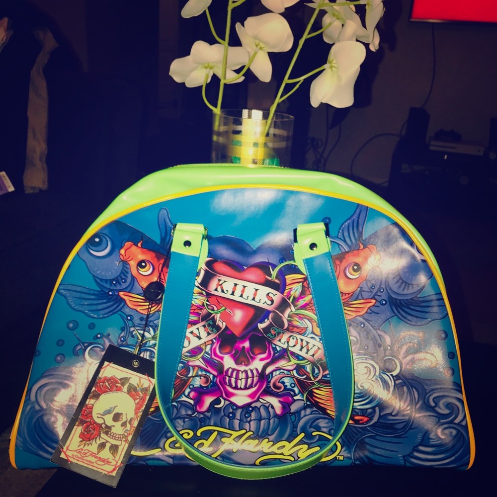 Ed Hardy bowling bag